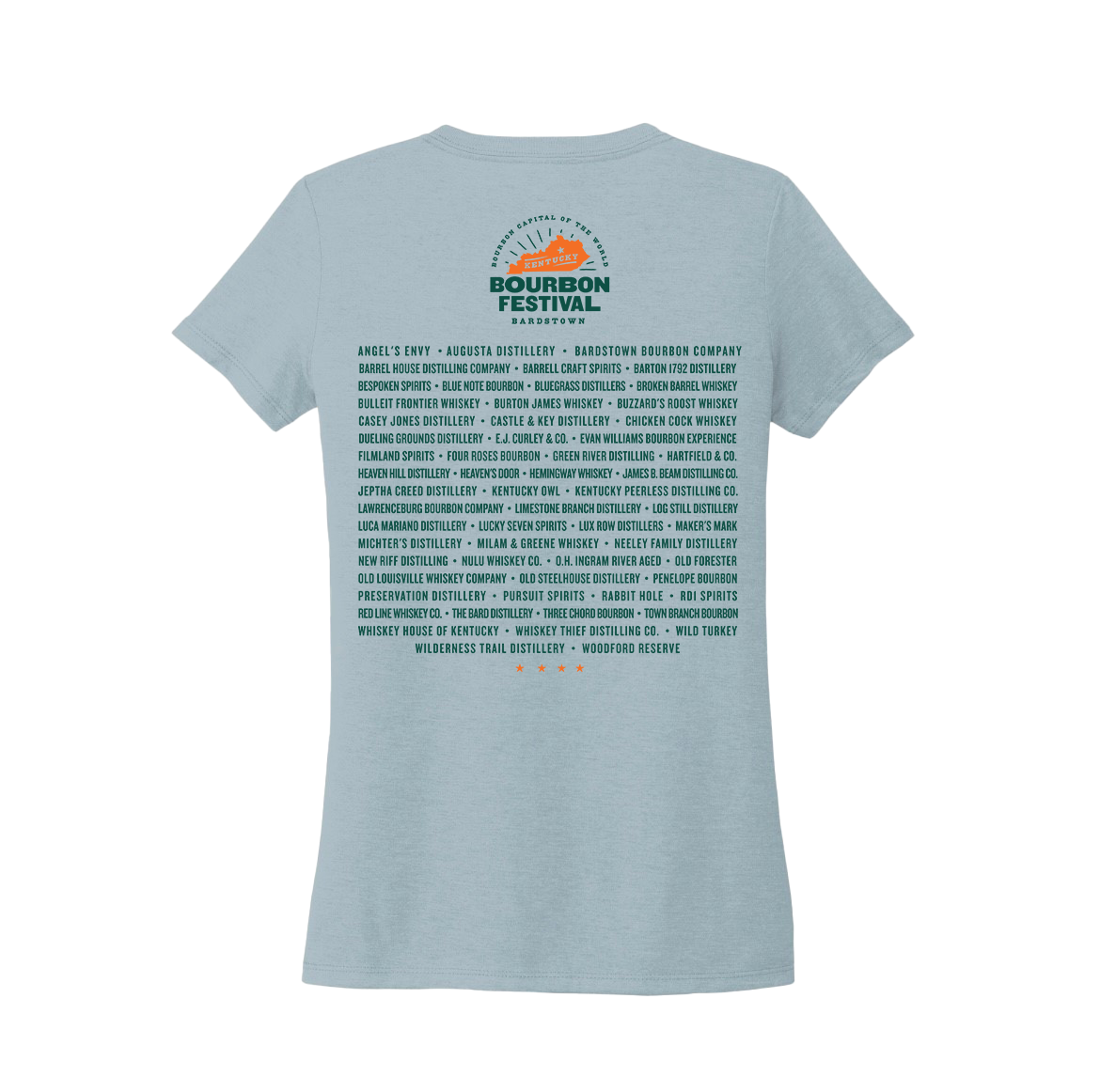2024 Kentucky Bourbon Festival Ladies V-Neck Tee