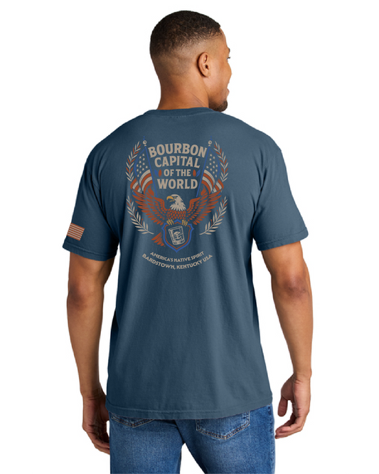 Kentucky Bourbon Festival Americana T-Shirt – Midnight Navy