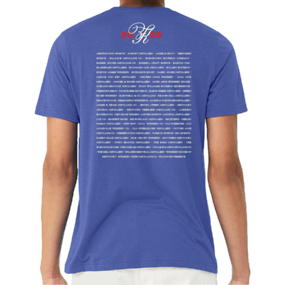 2026 Kentucky Bourbon Festival Short Sleeve T-Shirt - Florida Blue