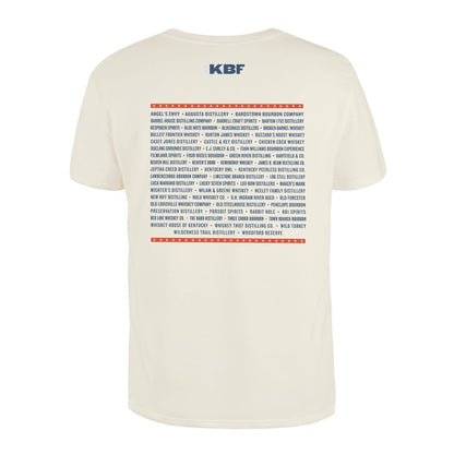 2025 Kentucky Bourbon Festival Short Sleeve T - Ivory