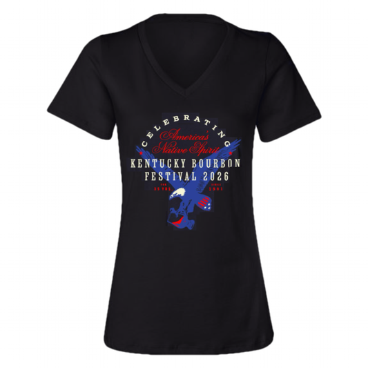 Women's 2026 America's Native Spirit KBF T-Shirt in Navy