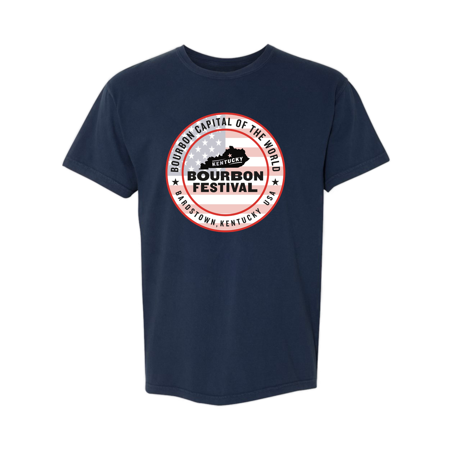 2024 Kentucky Bourbon Festival Crewneck "Bourbon Capital of the World" Tee