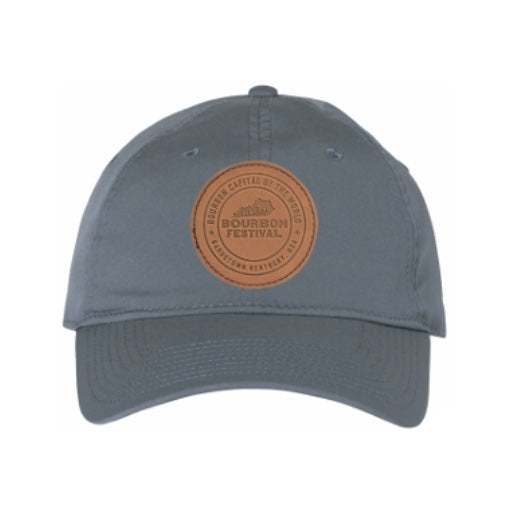 Kentucky Bourbon Festival Official Leather Patch Hat by The Game