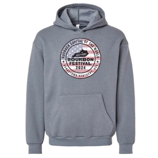 2024 Bardstown Bourbon Capital of the World Flag Hoodie